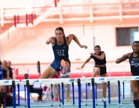 The Rice women's track and field team 2026