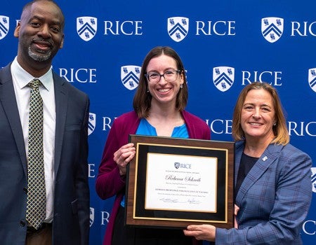 Teaching awards being presented