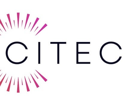 The CITEC logo featuring the word "CITEC" and pink rays like the sun