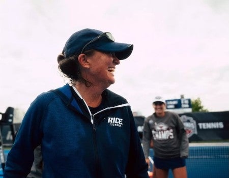 Rice women's tennis lands two American All-Conference selections, while head coach Elizabeth Schmidt was named American Conference Coach of the Year, the league announced Tuesday.