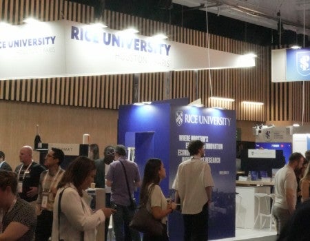 Rice University booth at VivaTech 2026