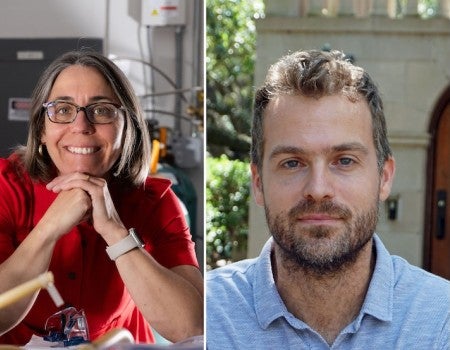 Headshots for for the two main PIs for the DOE Genesis projects