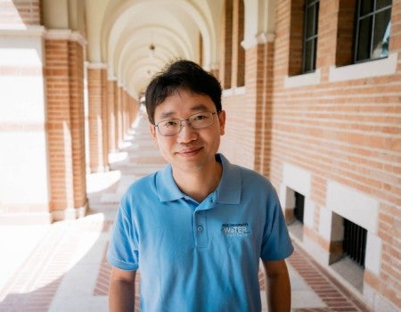 Shihong Lin, associate professor of civil and environmental engineering at Rice.