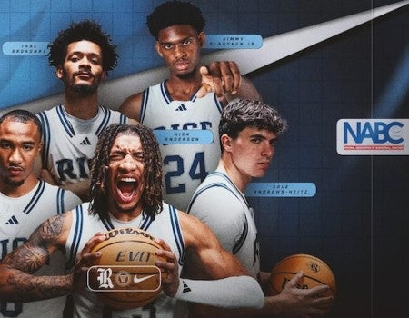 The National Association of Basketball Coaches (NABC) announced its annual Honors Court with five Owl student-athletes earning the distinction, the organization announced.