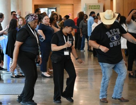 OF&S employees enjoy a summer celebration