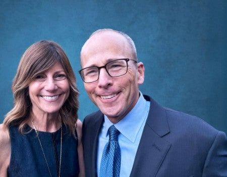 Patti and Jonathan Kraft