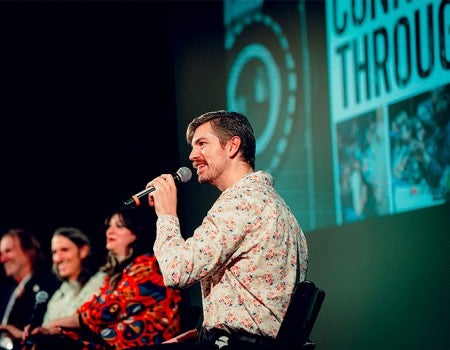 Michael Robinson at Houston Cinema Arts Festival