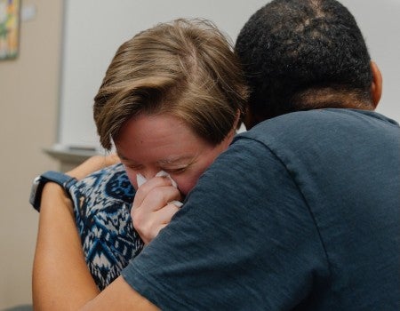 The Paths initiative creates accessible resources to help adults with intellectual and developmental disabilities navigate grief and loss. (Photo courtesy of Paths)