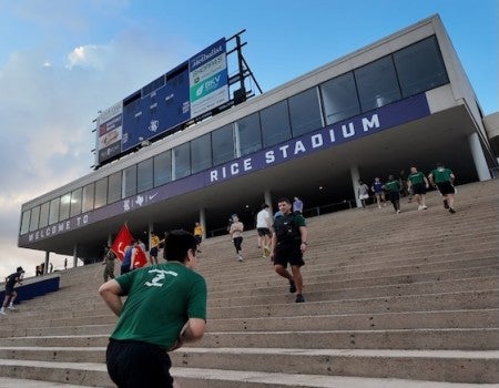 Rice ROTC annual 9/11 stair climb, 2026