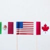 US, Mexico, Canada miniature flags