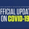 Graphic that says Official Update on COVID-19