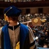 Rice University’s 107th commencement will take place online May 16 at commencement.rice.edu. (Photo by Jeff Fitlow)