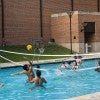Students playing water polo