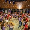 Students dancing and playing games during O-Week 2022