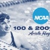 Arielle Hayon, who repeated as conference champion in both butterfly events this season has qualified for her second NCAA Swimming & Diving Championship in both the 100 and 200 butterfly events.