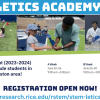 STEM-Letics is returning for summer 2023.
