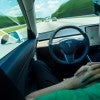 Self-driving car image