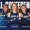 Rice volleyball had three players receive AAC all-conference honors.