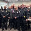 Clemente Rodriguez, chief of police and director of public safety for the Rice University Police Department, participated in a press conference with new Houston Mayor John Whitmire and Houston Police Chief Troy Finner to discuss high priority issues surrounding the city’s public safety Jan. 4.