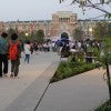 Quad student celebration