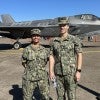 Kai Hartman and Thara Venkateswaran, Rice Naval ROTC members