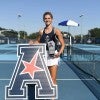 Rice sophomore Divna Ratkovic defeated Leonie Moeller of Memphis, 4-6, 7-5, 6-2 in a nearly three-hour battle to claim the inaugural American Athletic Conference Women's Singles Individual Championship in the AAC Men's and Women's Individual Campionship hosted by Rice University.