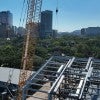 Topping out Sarofim Hall