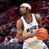 The Rice men's basketball team scored six straight points in the final 1:54 to turn a one-point lead into a 70-66 victory over Iona, Sunday afternoon, and finish with a 2-1 record at the Nassau Championship.
