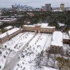 Snow Day at Rice University