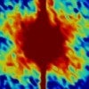 synchotron X-ray diffraction image of PMN-PT film