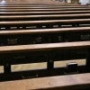 Stock art of a church pew