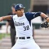 Rice baseball pitcher