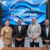 Rep. Jake Ellzey (R-TX) visits with Rice leadership on visit to campus