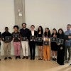 Political science honor society new inductees.