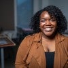 Glasscock graduate student Nma Ejiawoko