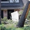 Houston hurricane damage. 
