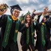 Students graduating