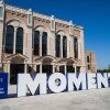 Momentous letters in front of opera house