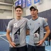Rice's doubles team of Petro Kuzmenok and Santiago Navarro capped a perfect weekend with a win in the American Doubles Championship final on Sunday.