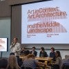The Rice School of Architecture welcomed students, faculty and visitors Nov. 7 for the opening of “Art, Architecture and the Middle Landscape,” a new exhibition exploring how art and architecture respond to and help shape social, political and ecological change.
