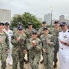Rice University welcomed the U.S. Navy and a slate of Fleet Week Houston activities to Reckling Park April 21, transforming a midweek matchup against University of Houston into a celebration of service, community and national pride. 