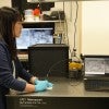 Jimin Wu demonstrates how PrecisionView works on a sample  