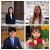 Four headshots; two Asian women, one white woman, and one Latino man. 