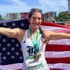 A week after Rice women's track and field saw a national champion in the javelin from senior Mckyla Van der Westhuizen, freshman Emily Harbach won the javelin at the USATF U20 national meet in Eugene, Oregon. 
