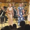Allegra Lilly performing with the Houston Symphony Orchestra 