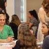 Participants convene for SLC’s Classroom Storytelling program, which is funded through Rice's partnership with the Barbara Bush Houston Literacy Foundation.