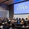 Welcome Back Event and Rice LIVED 