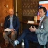 Sociologist Josh Packard, right, speaks with Todd Ferguson, director of Rice University’s Religion and Public Life Center, about how changing patterns of trust, belonging and religious life are shaping the future of faith. 