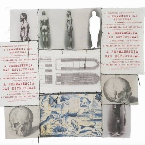 Rosana Paulino, A permanência das estructuras (The Permanence of Structures), 2017, digital print on textile, cutout, and sewing. Courtesy the artist and MASP São Paulo.